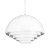Lampa wisząca DIVERSO biała matowa 40 cm -  ST-10055P white - Step Into Design